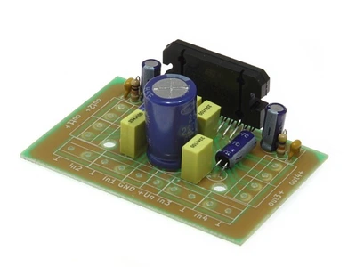 Усилитель звука 4х40Вт TDA7386 Radio-KIT K215.1B Набор Радиоконструктор для самостоятельной пайки