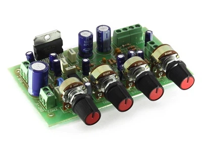 Усилитель звука стерео 2х10Вт TDA7377 с сабвуфером 20Вт Radio-KIT M162