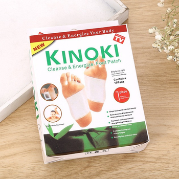 Детокс-пластирі для ніг Kinoki Kiyomi, 10 шт., з турмаліном і рослинними екстрактами