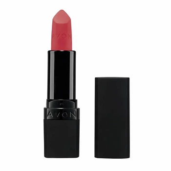 Зволожувальна матова губна помада «Ультра» Avon, Peach Flatters/ Персиковий 3.6 г