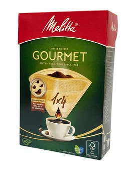 Папірові фільтри Melitta 1X4/80 Gourmet (4006508190751)
