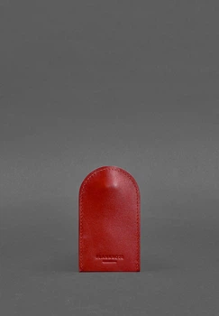Ключница компактная из натуральной кожи, красный(BB_30004009)