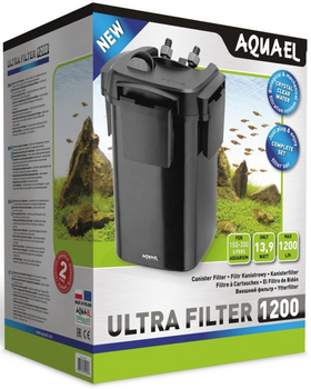 Filtr zewnętrzny do akwarium Aquael Ultra 1200 (5905546324793)
