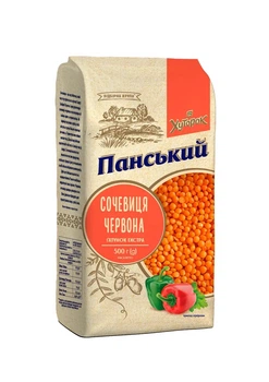 Сочевиця червона Хуторок Панський гатунок єкстра 500 г