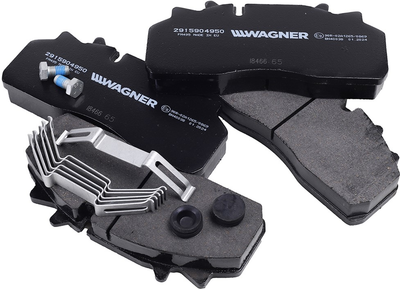 Комплект колодок тормозных дисковых Wagner WVA 29159 DAF, ERF 2915904950 (AVT189760)