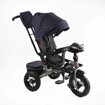 Детский Велосипед-коляска Трехколесный BestTrike 6088 F – 702-15 фиолетовый