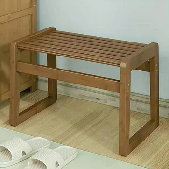 Стілець для ванної з дерева Дістрі кориця (ТВН-000833)
