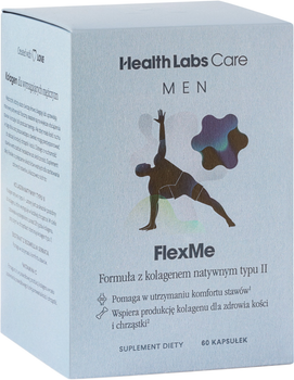 Дієтична добавка Health Labs FlexMe Men 60 капсул (5906146790940)