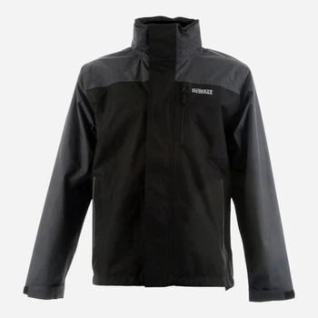 Куртка рабочая DeWalt Storm Waterproof Jacket DWC48-013 L Черная с серым (DWC48-013-L)