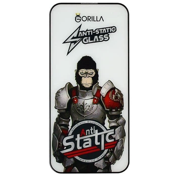 Защитное стекло Gorilla Anti-Static 9H Black для iPhone 16e