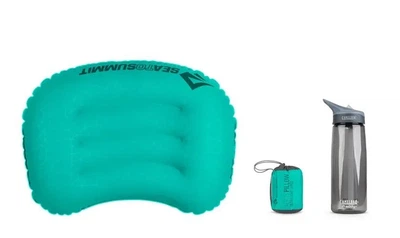 Надувная подушка Aeros Ultralight Pillow, 14х44х32см, Sea Foam от Sea to Summit