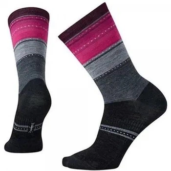 Носки женские Smartwool Sulawesi Stripe Med Gray Heather/Light Gray Heather, р.S