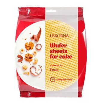 Вафельні коржи LEKORNA Classic Лекорна 90 г