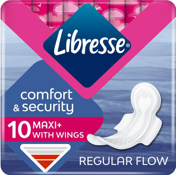 Гігієнічні прокладки Libresse Maxi Normal Soft 10 шт (7310790088137)