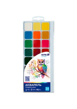 Фарби акварельні 24 кол. KITE Classic (K-442) 4063276208279