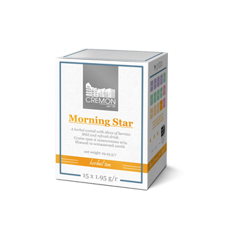 Чай трав'яний Сremon Morning Star в пірамідках 15 шт х 1.95 г