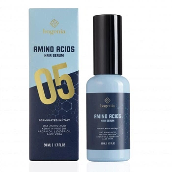 Сыворотка для волос Bogenia Amino Acids Hair Serum для укрепления и восстановления волос 50 мл