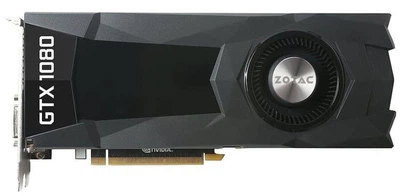 Відеокарта Zotac GTX 1080 8Gb Turbo (ZT-P10800D-10B) (GDDR5X, 256 bit, PCI-E 3.0 x16) Б/в