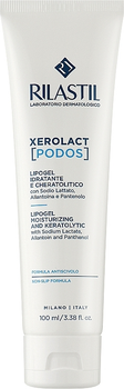 Зволожуючий та відлущуючий ліпогель для зони стоп та п'ят - Rilastil Xerolact Podos Lipogel 100ml (1136914-31161302)