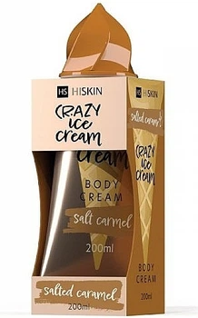 Крем для тела "Salted Caramel" - HiSkin Crazy Ice Cream Body 200ml (1376279-31948738)