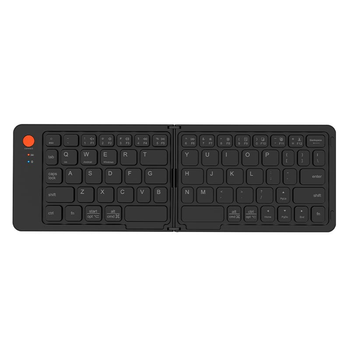 Бездротова клавіатура Meetion Foldable Keyboard MT-BTK001, BT5.1, 150mAh, Type-C Charging, black