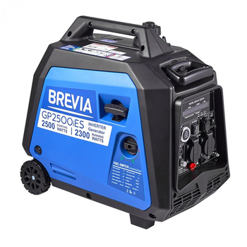 Генератор інверторний бензиновий Brevia GP2500iES із електростартером 2.5 кВт