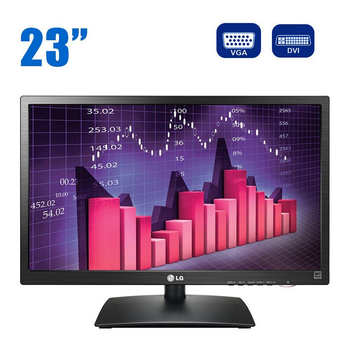 Монитор LG 23CAV42K / 23" (1920x1080) IPS / VGA, DVI, USB / VESA 100x100 б/у