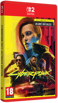 Гра Nintendo Switch 2 Cyberpunk 2077: Ultimate Edition + книга Офіційний повний путівник - колекційне видання (Картридж) (5908305249948)