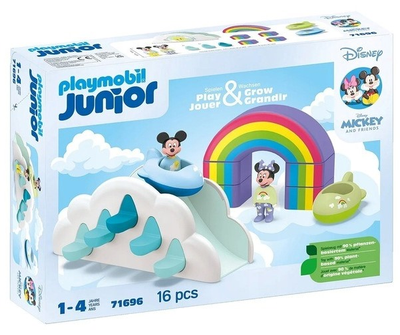 Конструктор Playmobil Junior & Disney Будиночок в хмарах Міккі та Мінні 16 деталей (71696) (4008789716965)