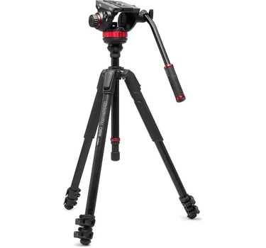 Штатив Manfrotto 502 Fluid Video Head with 055 Video Alu Tripod (MVK502055XPRO3V)