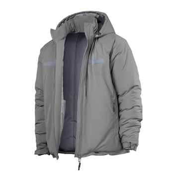 Куртка зимняя Level Ukrarmor 7 North до -40°C (ECWCS Gen III). Серый M/long
