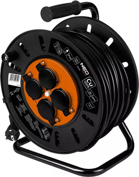 Przedłużacz bębnowy NEO Tools 90-171 4 gniazda 30 m (5907558426533)