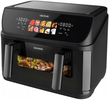 Frytkownica beztłuszczowa Cecotec Cecofry&Grill Duoheat 10000