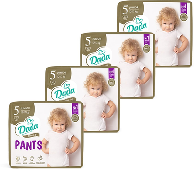 Трусики-подгузники Dada Extra Soft 5 Junior 12–17 кг 120 шт (4820174989590)