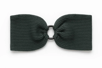 Купальний топ H&M 492885 хакі 34