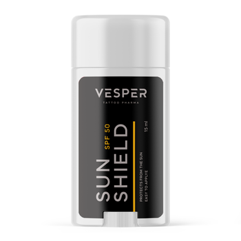 Солнцезащитный крем в стике Vesper Tattoo SPF50+ Sun Shield 15 мл