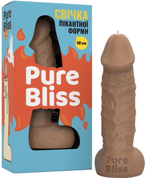 Свеча член Pure Bliss 18 см Бежевая (1100916270005)