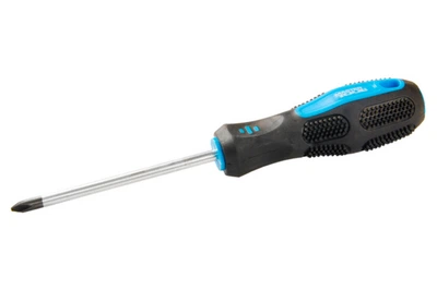 Отвертка крестовая Mastertool PH2 100 мм для монтажа и демонтажа винтов викрутка с магнитным наконечником (DR-P_33IT)