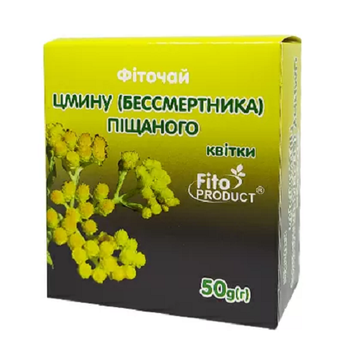 FitoPRODUCT Безсмертника (Цміну) квітки 50г Фітопродукт