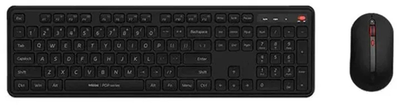 Комплект бездротовий Xiaomi MiiiW Keyboard and Mouse Combo Gen 3 PB03 Wireless Black (MW24PB03 Black)