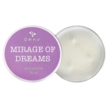 Масажна свічка для рук Spa candle Mirage Of Dreams з ароматом новорічних спецій DNKa 30 мл