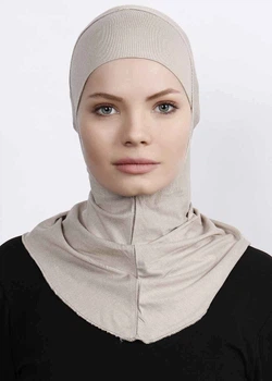 Підхіджабник Жіночий Головний Убір One Size Buyuk Hijab Bone Ecardin St224 Візоновий