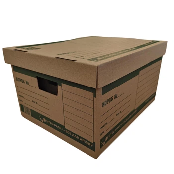 Коробка для переезда из гофрокартона, нагрузка до 25кг, 410*330*235 мм