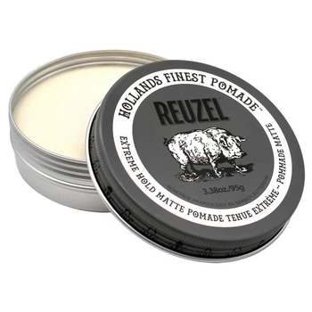Матовая помада для волос Reuzel Extreme Hold Matte Pomade сильная фиксация 95 г