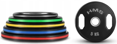 Набір олімпійських дисків HMS TOG05 2 x 5 кг (17-61-116) (5907695511611)
