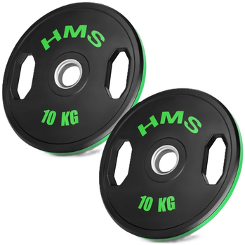 Набір олімпійських дисків HMS TOG10 2 x 10 кг (17-61-117) (5907695511628)