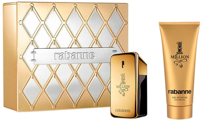 Zestaw męski Paco Rabanne 1 Million Woda toaletowa 50 ml + żel pod prysznic 100 ml (3349668642496)