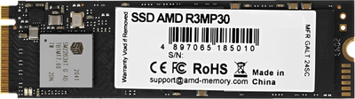 Dysk SSD AMD Radeon R3 960GB M.2 2280 NVMe PCIe 3.0 x4 3D NAND TLC (R3MP30960G8)