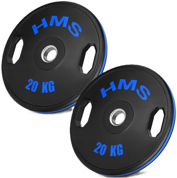 Набір олімпійських дисків HMS TOG20 2 x 20 кг (17-61-119) (5907695511642)