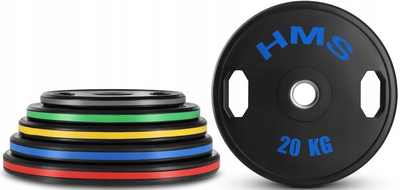 Zestaw talerzy olimpijskich HMS TOG20 2 x 20 kg (17-61-119) (5907695511642)